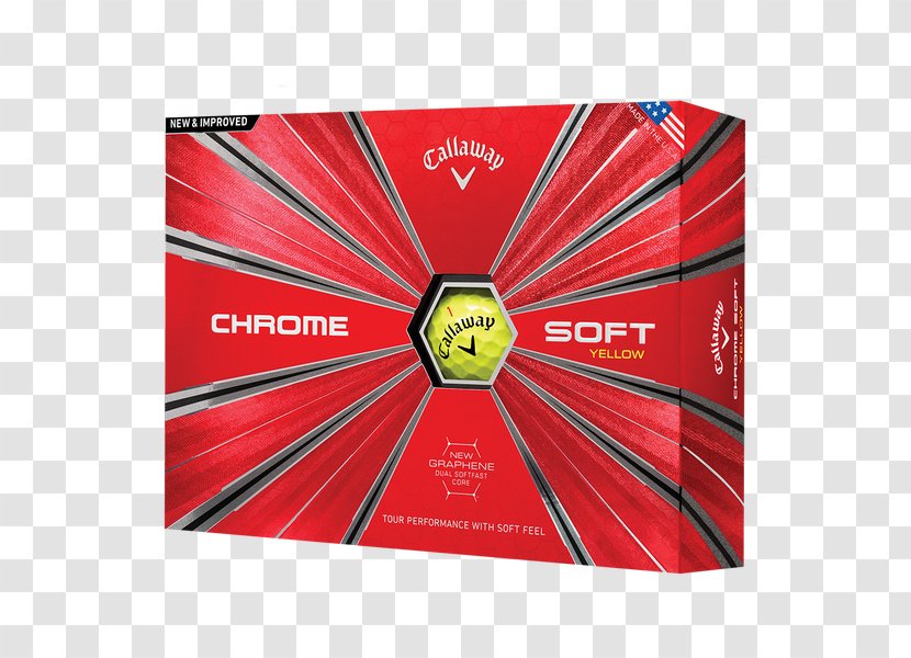 Callaway Chrome Soft X Golf Balls Company - Ball Transparent PNG