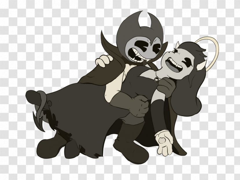 Bendy And The Ink Machine Bear Drawing Cartoon - Dance Transparent PNG