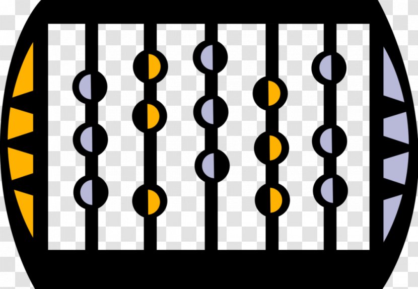 Yellow Product Clip Art Line - Abacus Vector Transparent PNG