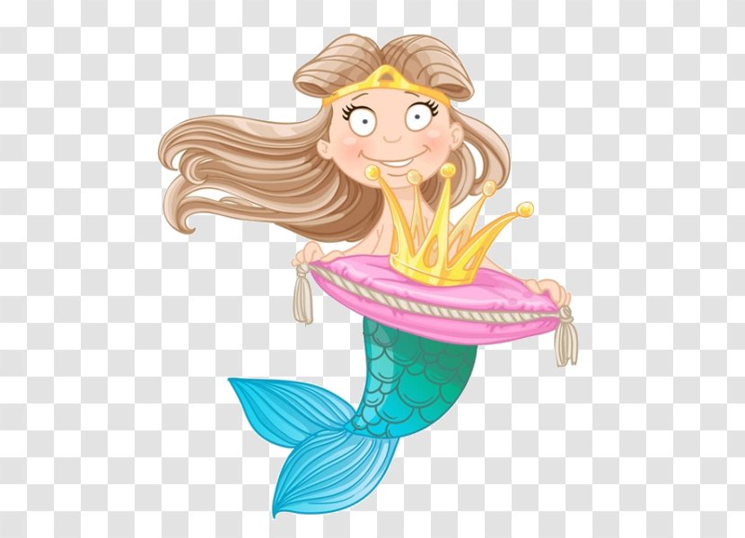 Royalty-free Clip Art - Cartoon - Mermaid Material Transparent PNG