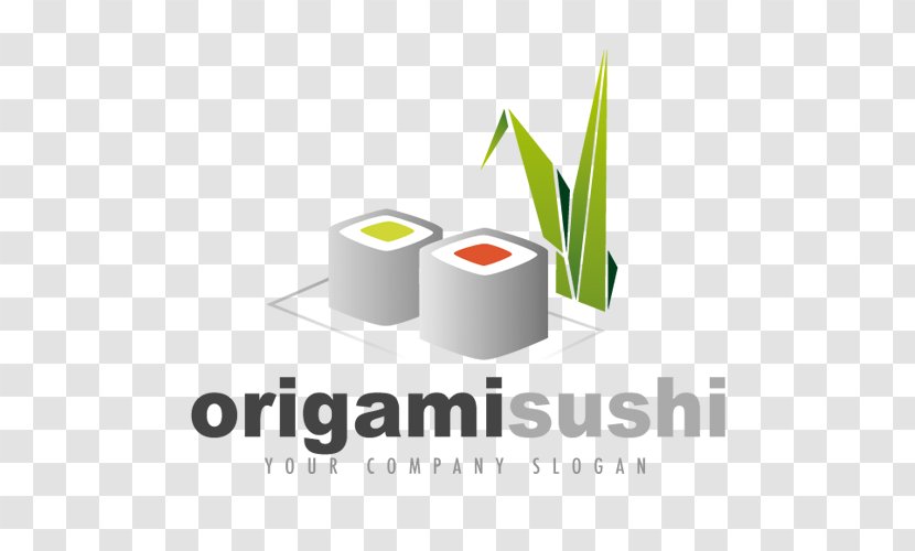 Logo Brand Product Sushi Font - Computer - Origami Text Transparent PNG