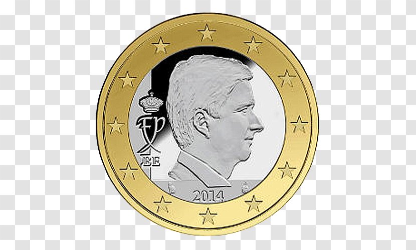 Belgium 50 Cent Euro Coin 1 - Money Transparent PNG