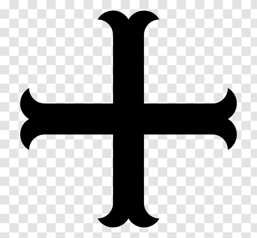 Cross Moline Christian Heraldry Transparent PNG