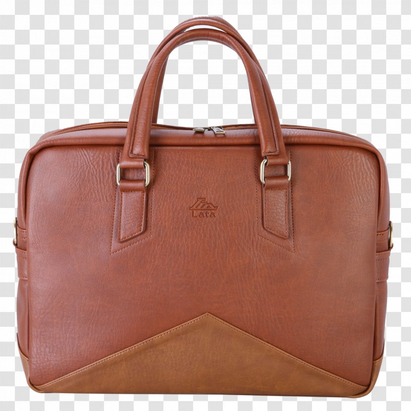 Laptop Handbag Briefcase Leather - Baggage Transparent PNG