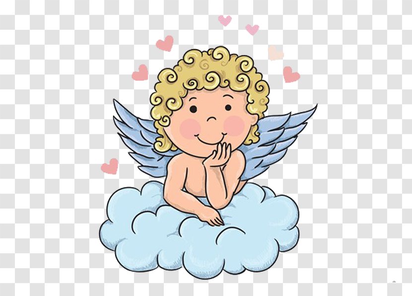 Cupid Cartoon Illustration - Angel Transparent PNG