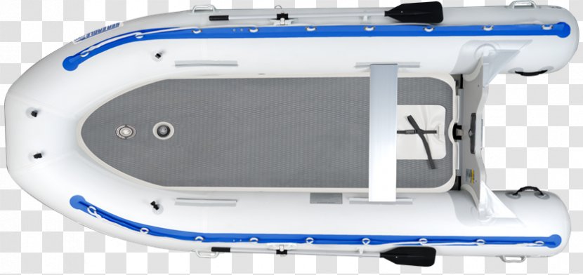 Inflatable Boat Transom Oar - Water - Top View Transparent PNG