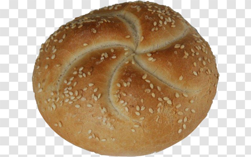 Bun Kaiser Roll Small Bread Bagel Pandesal - Loaf - Panino Kebab Transparent PNG
