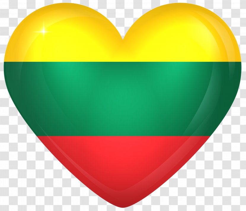 Flag Of Lithuania Desktop Wallpaper - Lithuanian Litas Transparent PNG