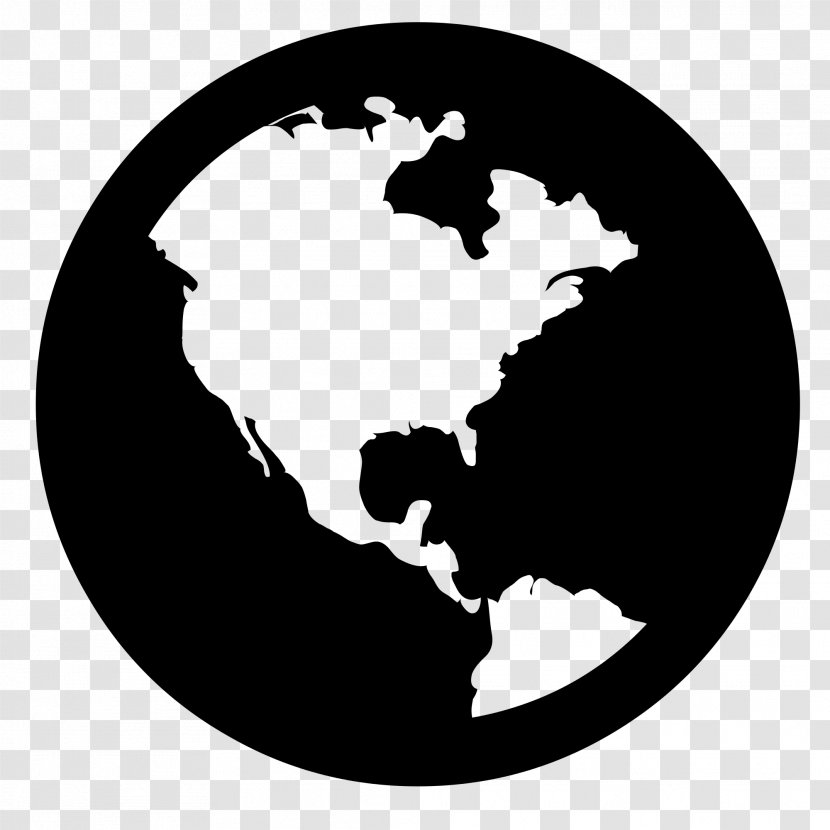Globe Font Awesome - Map - Global Transparent PNG