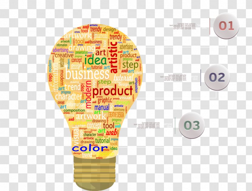Lamp Creativity - Vecteur - Creative Chart Transparent PNG
