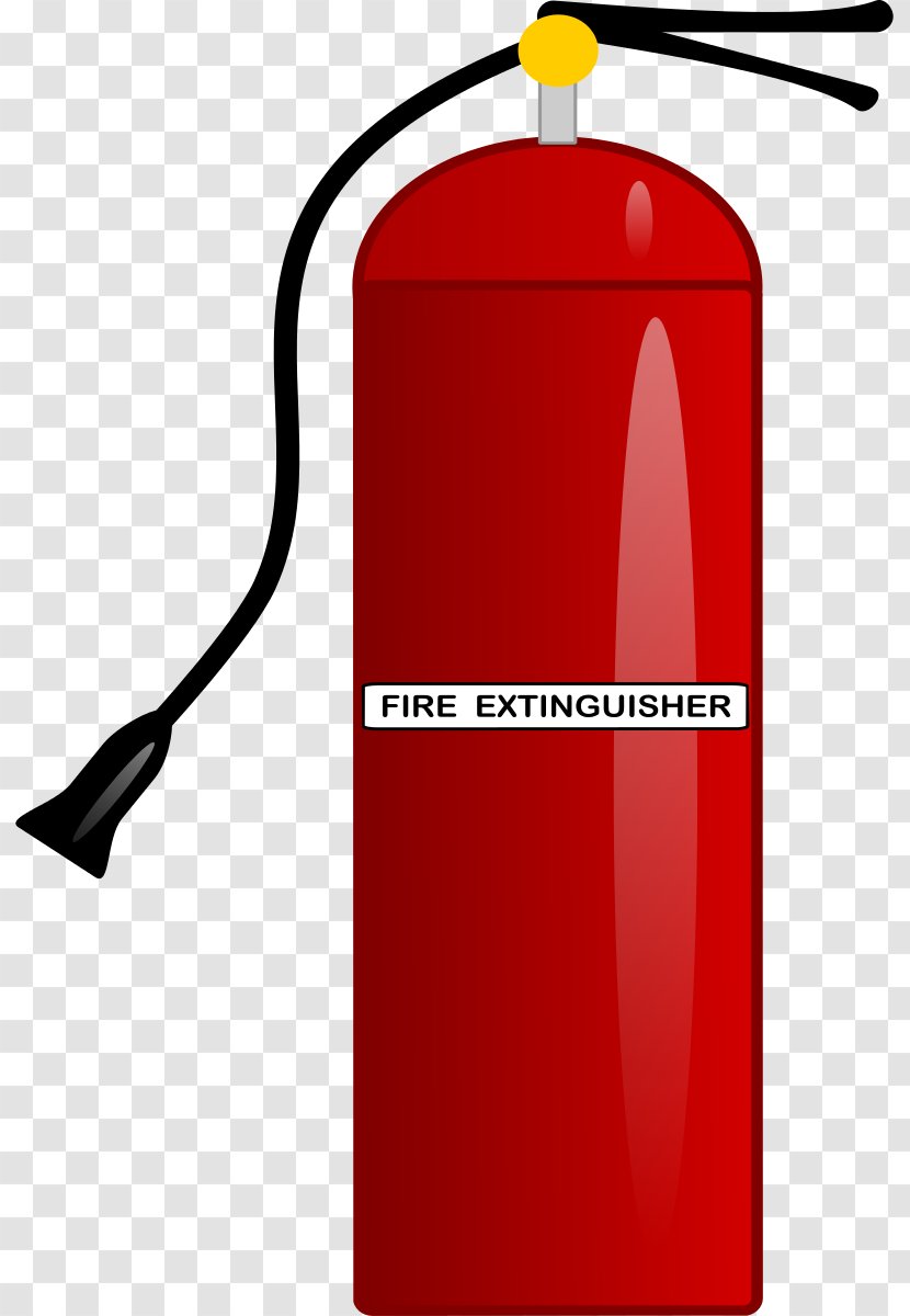 Fire Extinguishers Clip Art - Rectangle - Cute Cliparts Transparent PNG