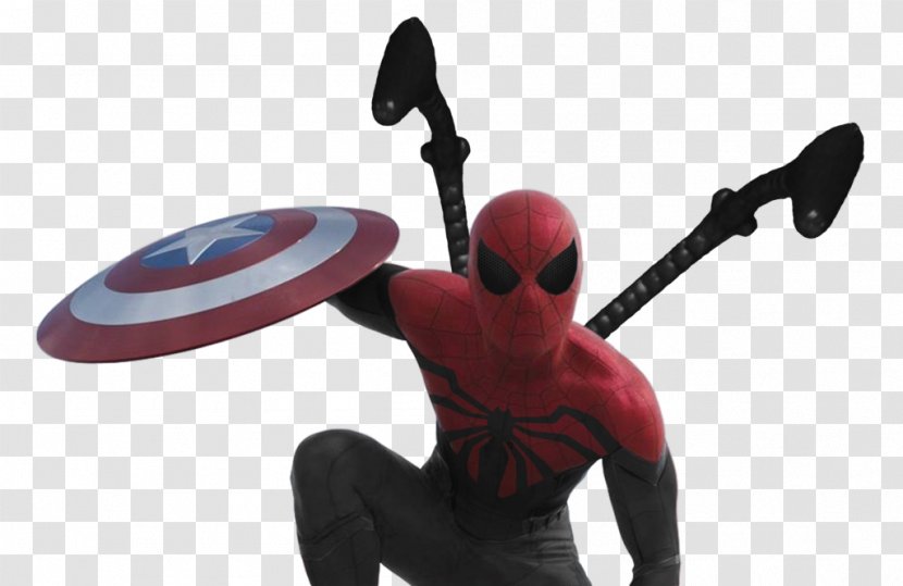 Spider-Man Captain America Deadpool Iron Man Marvel Cinematic Universe - Civil War - Spider-man Transparent PNG