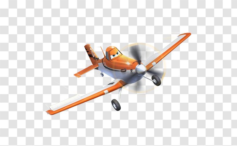 Dusty Crophopper Airplane Ripslinger The Walt Disney Company Pixar - Aircraft - Cartoon Transparent PNG