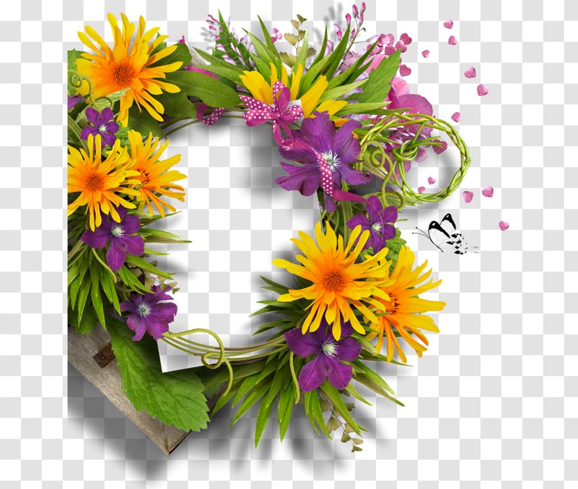 Floral Design Wreath Cut Flowers - Blog - Flower Transparent PNG