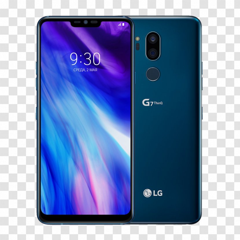 Feature Phone LG Electronics New Moroccan Blue - Qualcomm Snapdragon - Lg G7 Transparent PNG