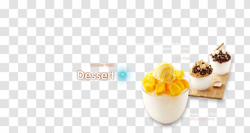 Gelato Sundae Frozen Yogurt Dame Blanche Cream - Mango Rice Transparent PNG