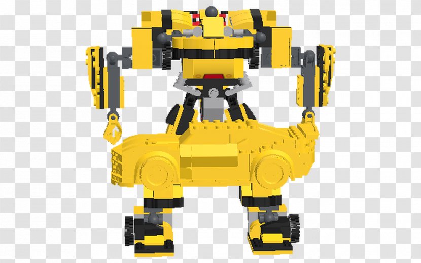 Robot LEGO Product Design Vehicle - Yellow Transparent PNG