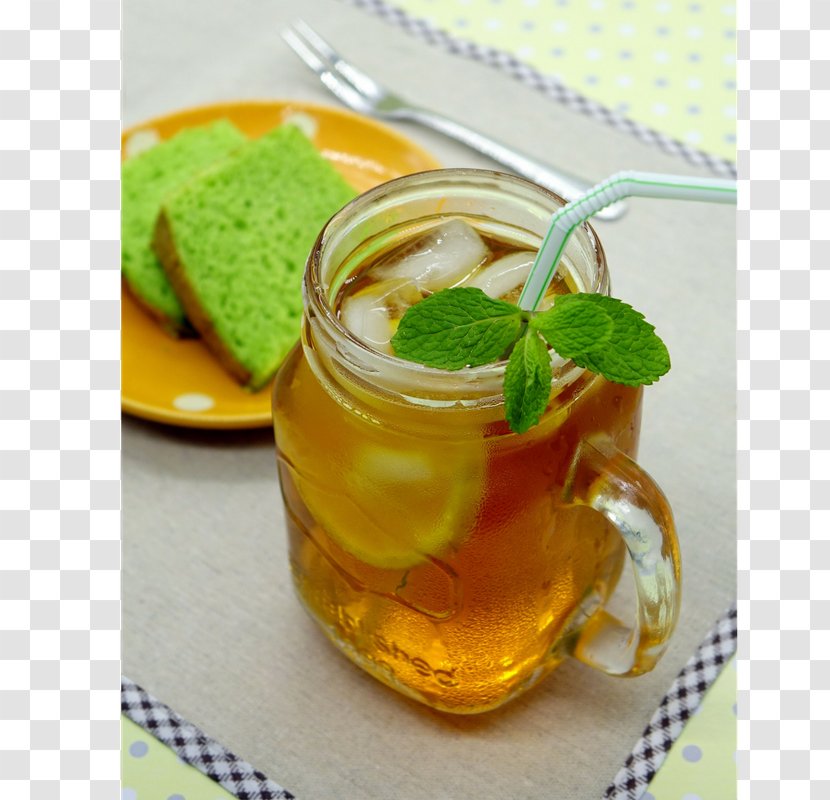 Iced Tea Sweet Green Drink Transparent PNG