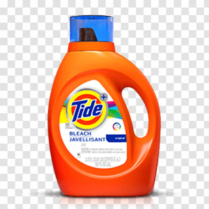 Liquid Tide Laundry Detergent Bleach Transparent PNG