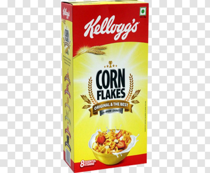 Corn Flakes Breakfast Cereal Milk Kellogg's Chocos - Dairy Products Transparent PNG