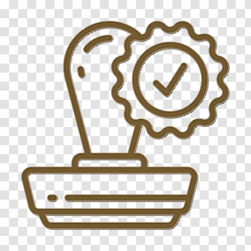 Stationery Icon Stamp Icon Transparent PNG