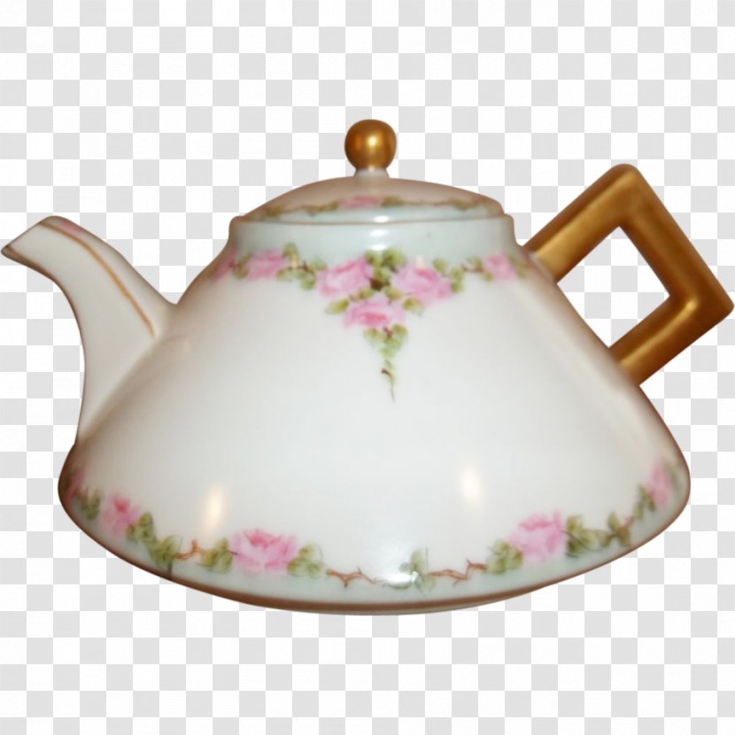 Kettle Teapot Porcelain Tennessee Tableware - Hand Painted Transparent PNG