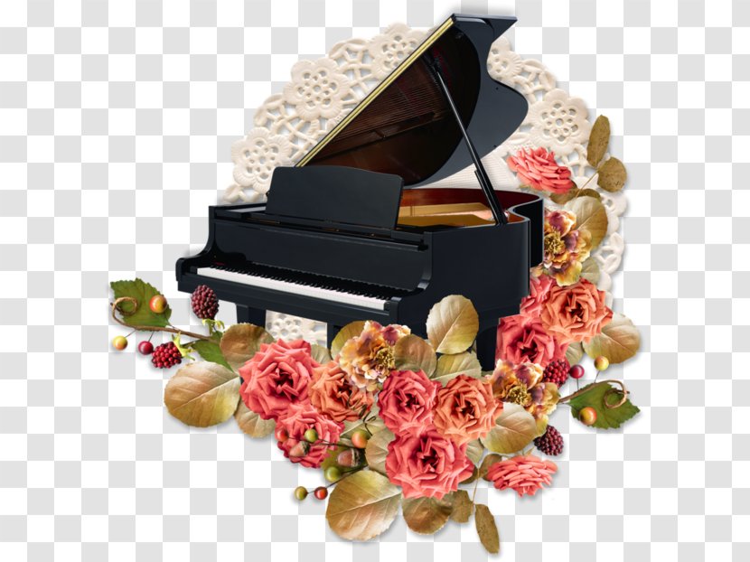 Musical Instruments Piano - Watercolor Transparent PNG
