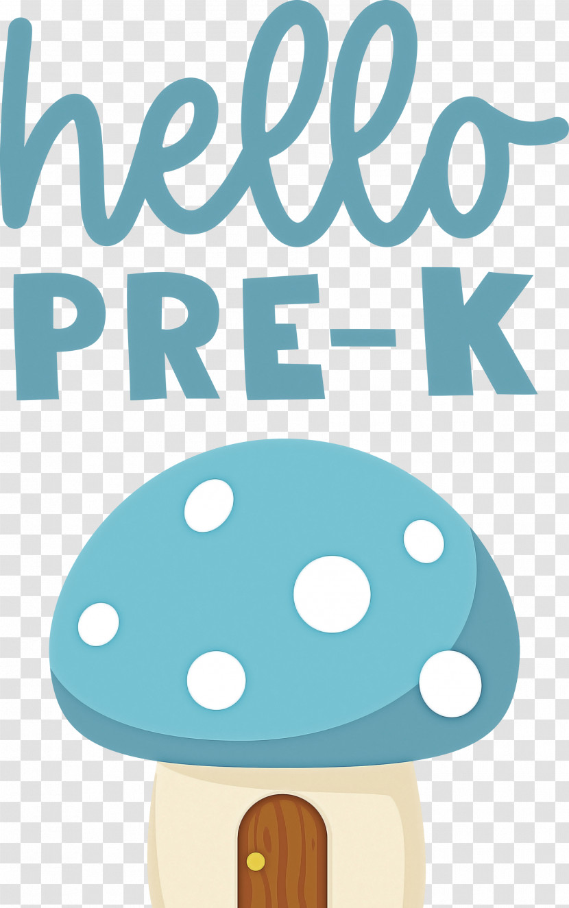 HELLO PRE K Back To School Education Transparent PNG