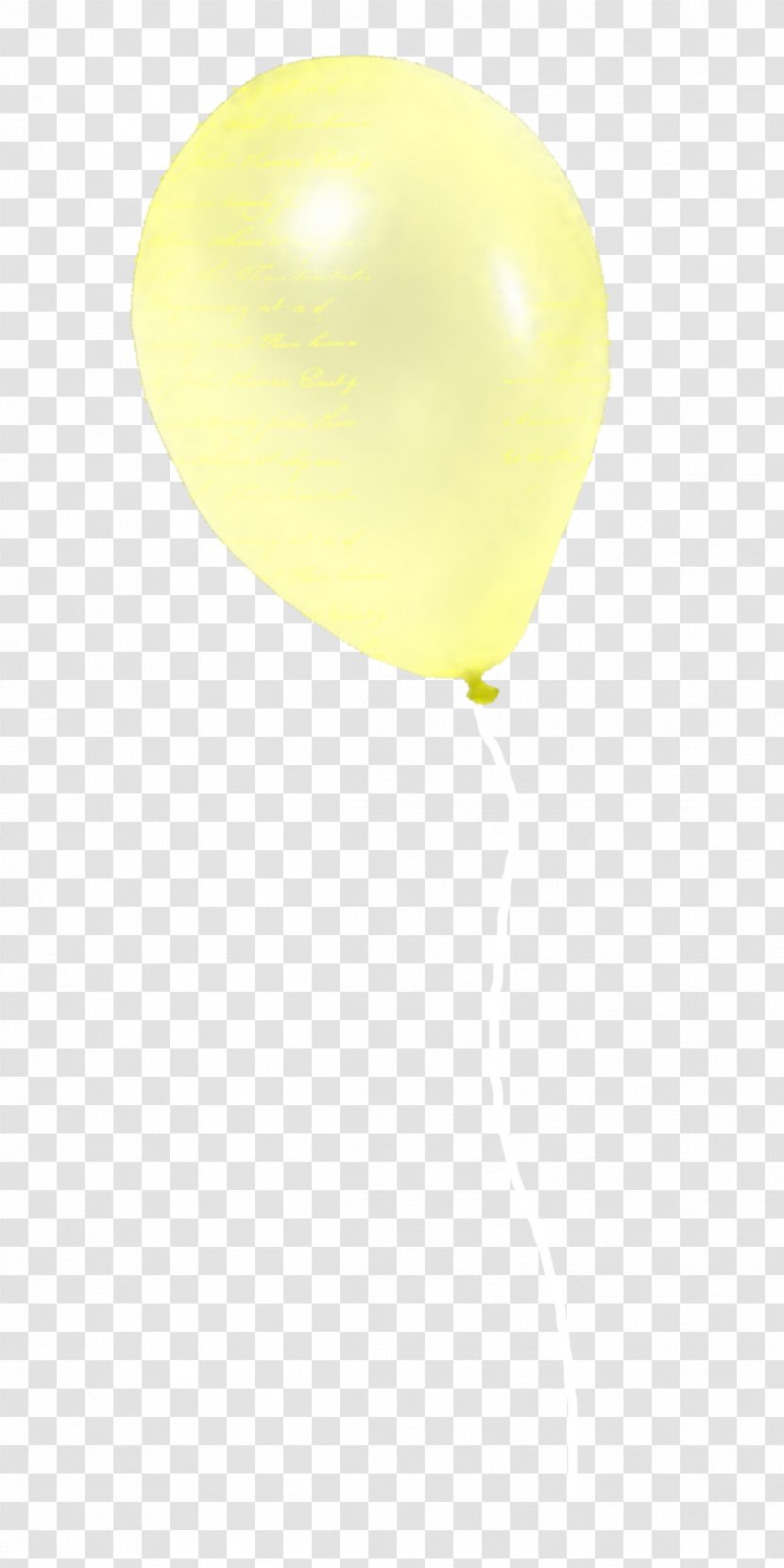 Balloon Yellow Transparent PNG