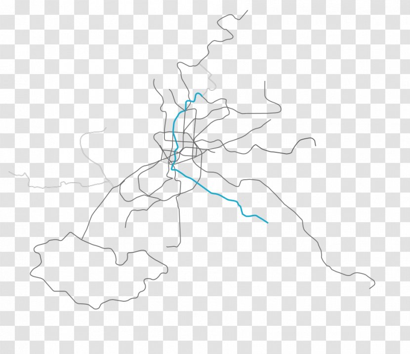 /m/02csf Line Art Drawing Graphics Font - Frame - Delhi Metro Transparent PNG