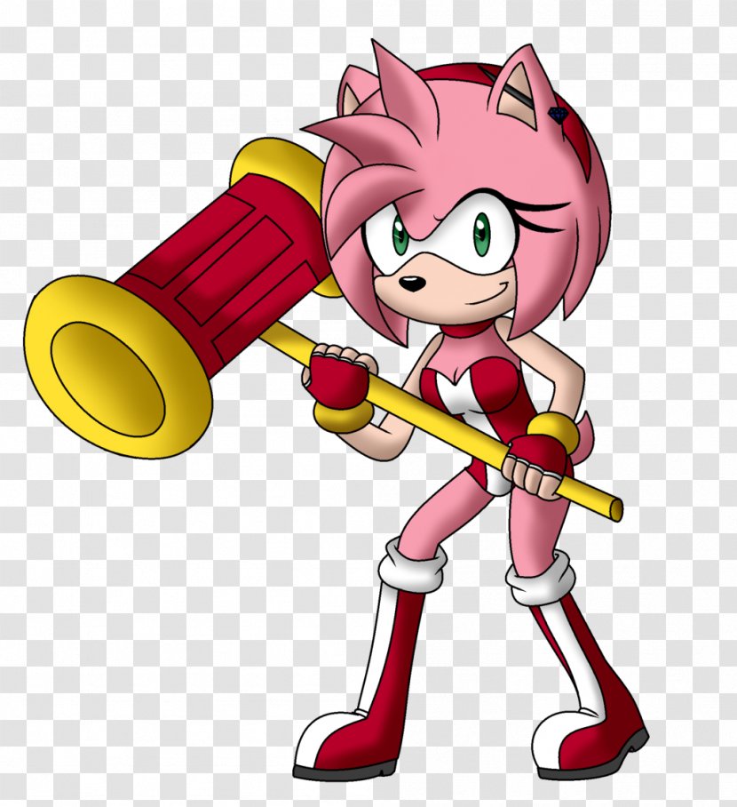 Amy Rose Echo After Sega Sonic The Hedgehog Character - Toy Transparent PNG