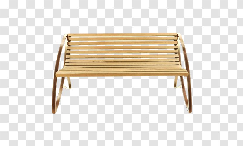 Furniture Bench Outdoor Table - Chair - Beige Rectangle Transparent PNG