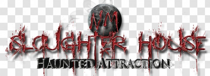 NM Slaughter House Haunted Attraction Logo Slaughterhouse Animal - Opposite - Word Transparent PNG