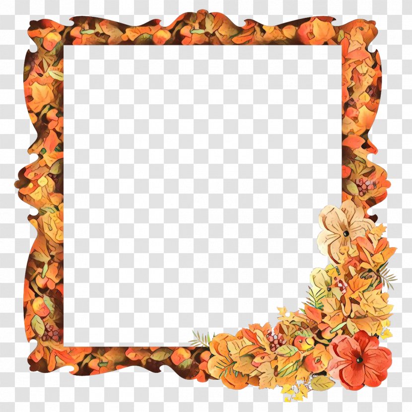 Background Flowers Frame - Cartoon - Interior Design Picture Transparent PNG