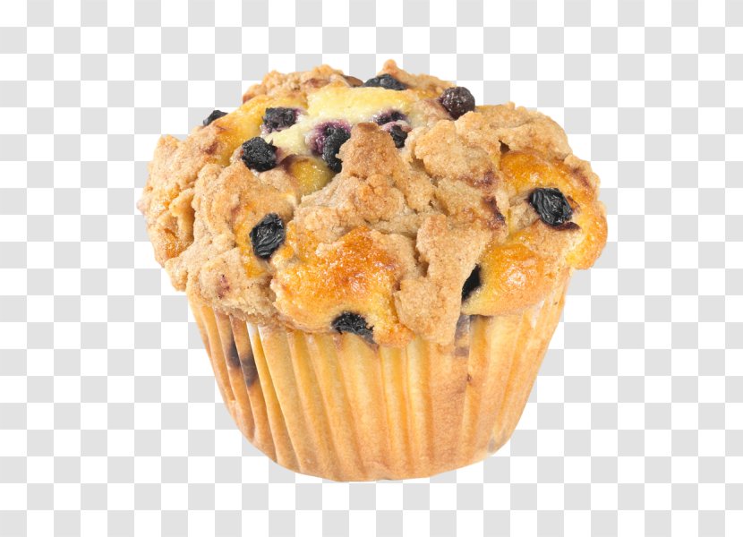 Muffin Bakery Crumble Baking Apple Strudel - Food - Blueberry Transparent PNG