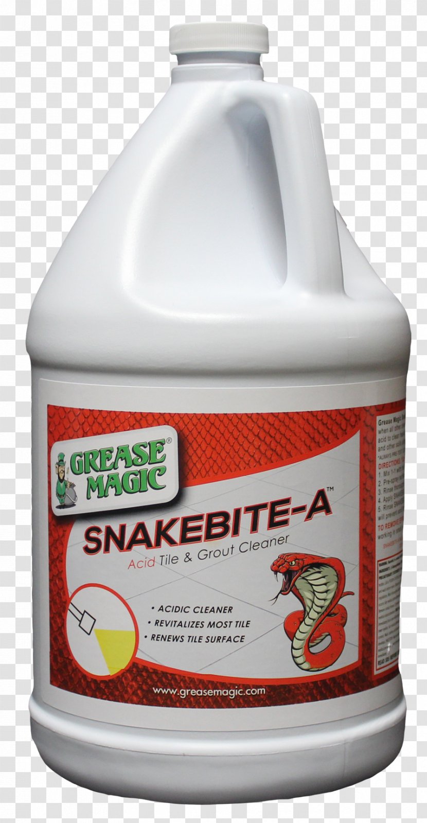 Grout Tile Cleaning Cleaner Snakebite - Grease Transparent PNG