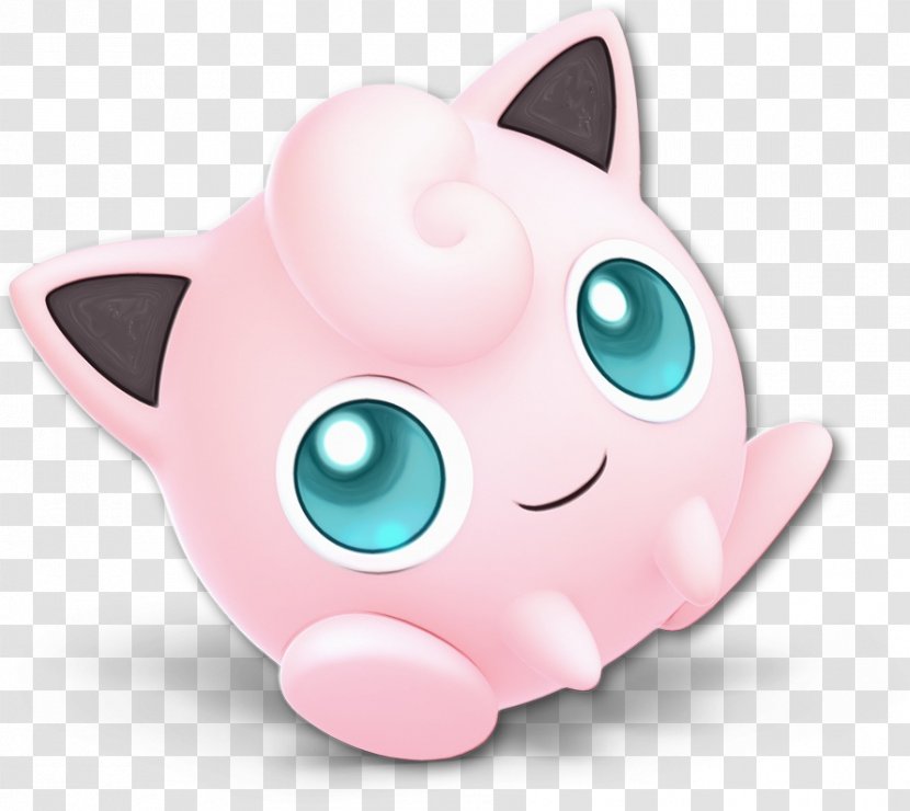 Super Smash Bros. Ultimate Nintendo Switch For 3DS And Wii U Jigglypuff Video Games - Nose - Game Transparent PNG
