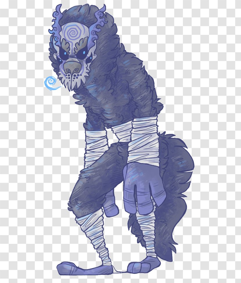Homo Sapiens Costume Design Cobalt Blue Headgear - Human - Mythical Creature Transparent PNG