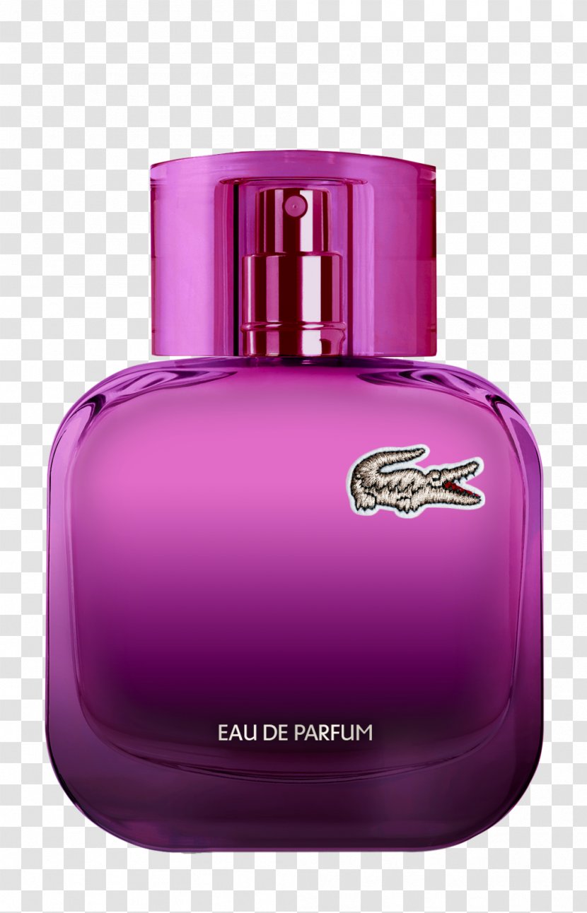 Lacoste 12.12 Magnetic Elle EDP Perfume Eau De Toilette Parfum Fragrances L.12.12 Pour 50ml - Glass Bottle Transparent PNG