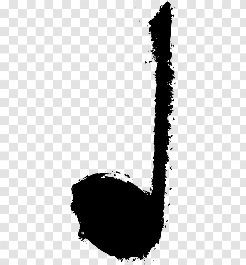 Musical Note Vector Graphics Image - Monochrome - Music Symbol Transparent PNG