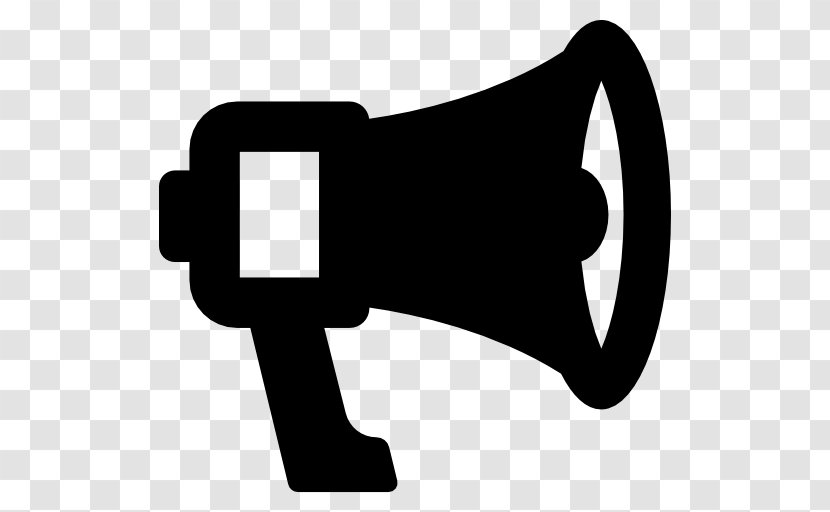 Megaphone White Clip Art Transparent PNG