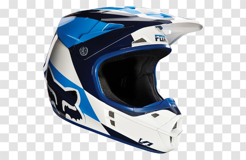 Motorcycle Helmets Fox Racing Motocross Downhill Mountain Biking - Headgear Transparent PNG