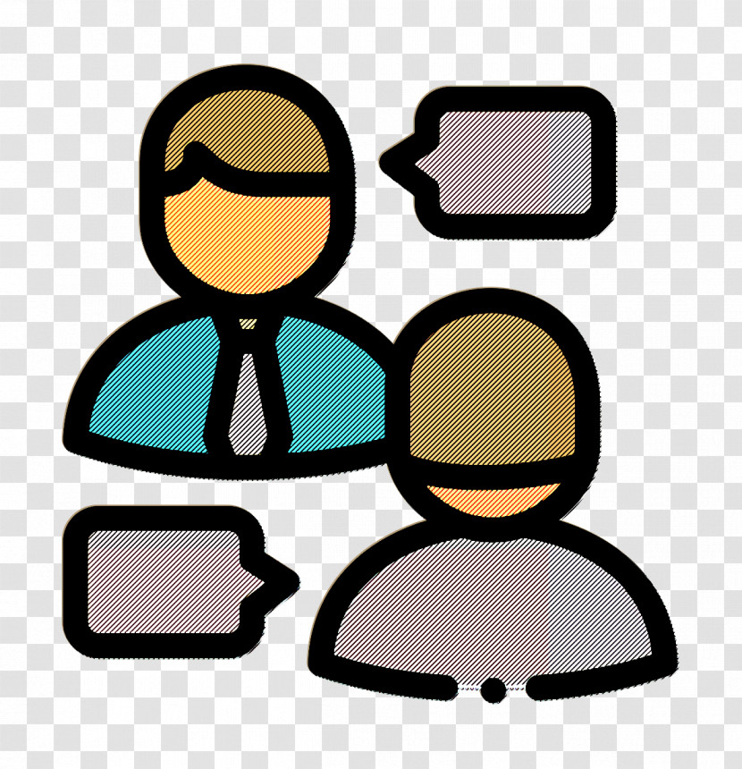 Business Icon Discuss Icon Transparent PNG