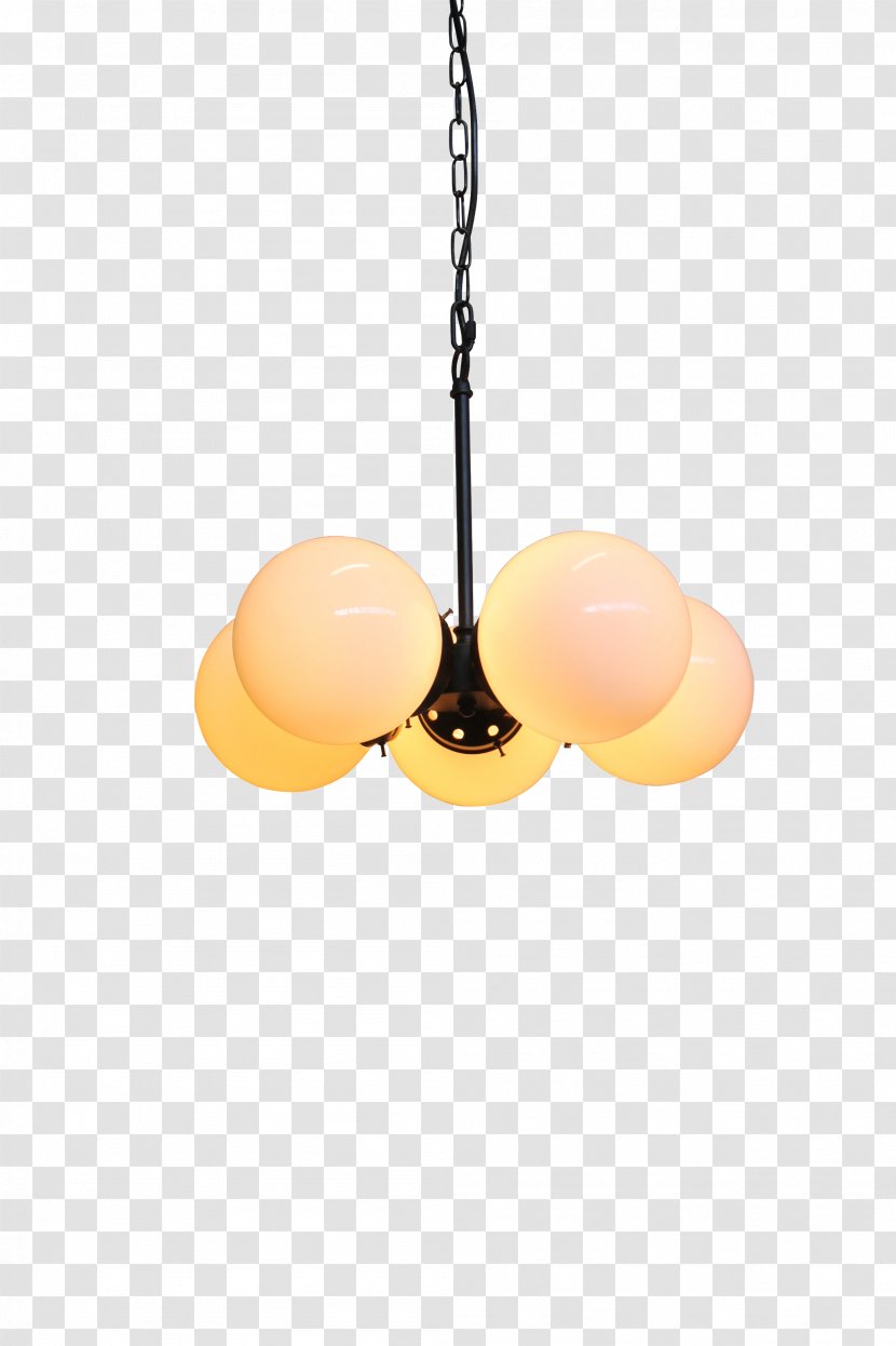 Product Design Light Fixture Ceiling - Glass Ball Chandelier Transparent PNG