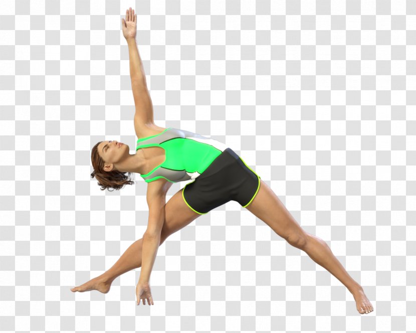 Yoga Parivrtta Trikonasana Shoulder Hip - Tree - Extended Right Arm Muscle Transparent PNG