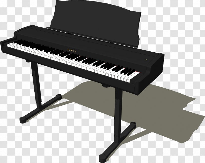 Digital Piano Player Electric Electronic Keyboard Musical - Flower - Grand Transparent PNG