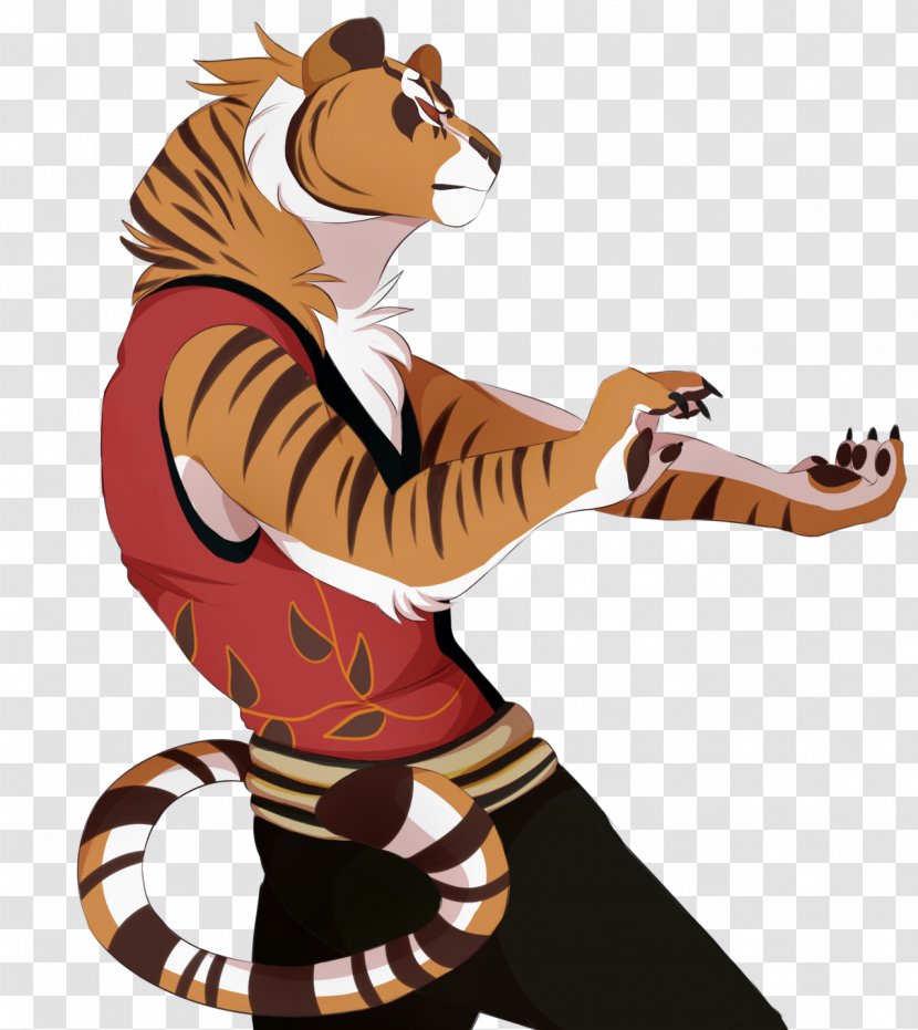 Tiger Tigress Kung Fu Panda Art Cat - Like Mammal - Kong-fu Transparent PNG