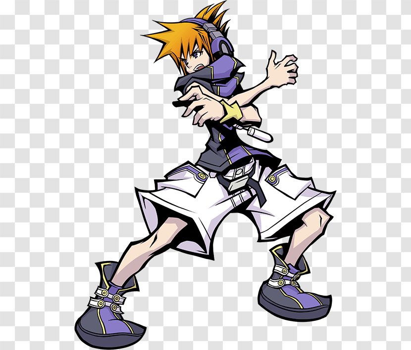 The World Ends With You Nintendo Switch Video Games DS - Silhouette - Kobayashi Transparent PNG