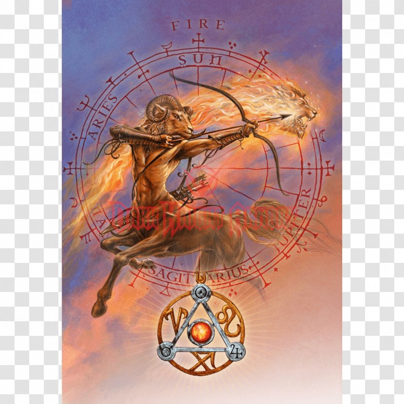 Earth Fire Talisman Elemental Amulet - Taurus Transparent PNG