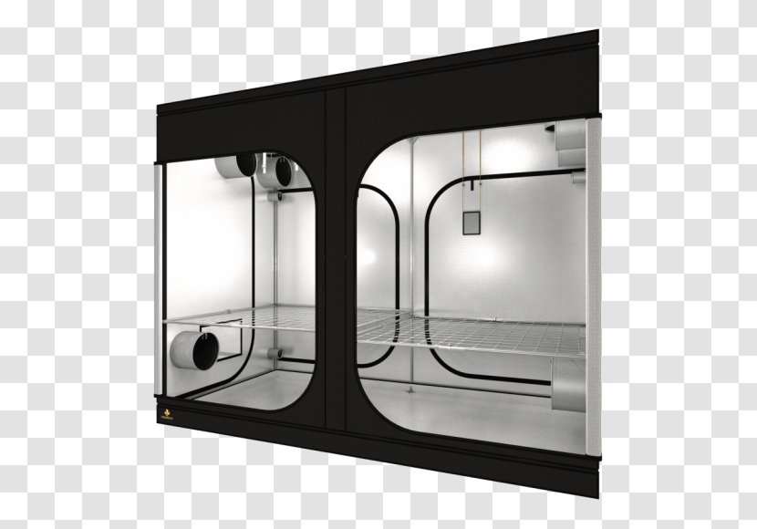 Darkroom Light Growroom Grow Box - Wide Canopy Transparent PNG